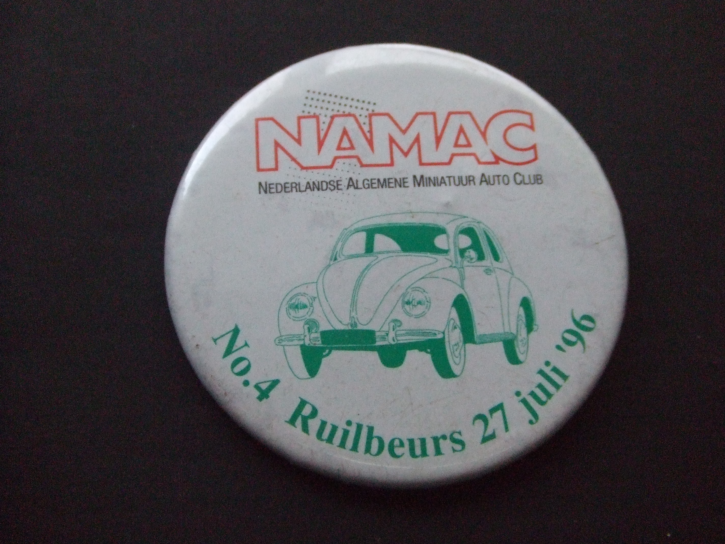 NAMAC miniatuur autobeurs Volkswagen Kever